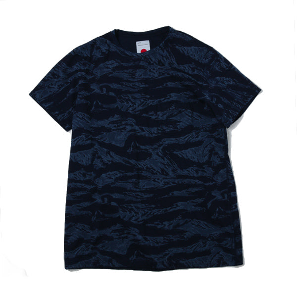 LASER PRINT POCKET TEE TIGER CAMOUFLAGE