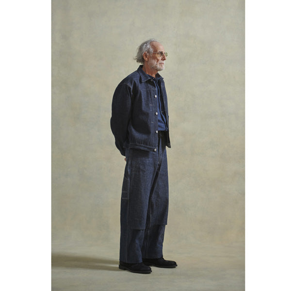 DOUBLE CLOTH FRONT TROUSER