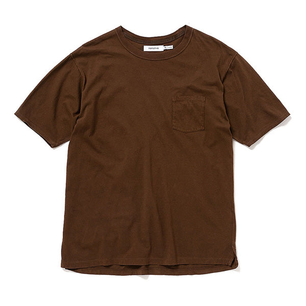 DWELLER S/S TEE COTTON JERSEY OVERDYED VW