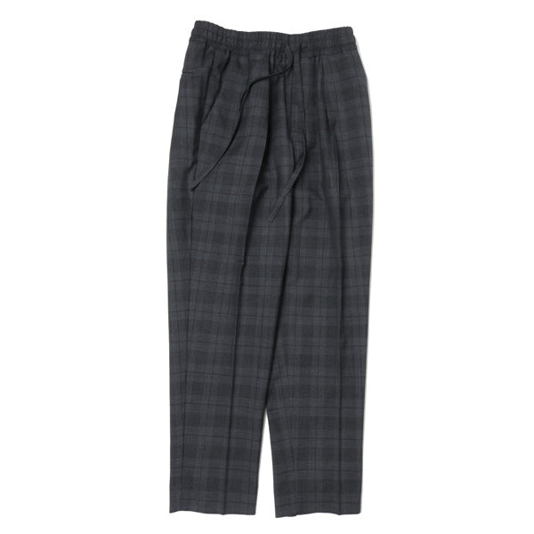 PEGTOP EASY TROUSERS SUPER120s WOOL TROPICAL