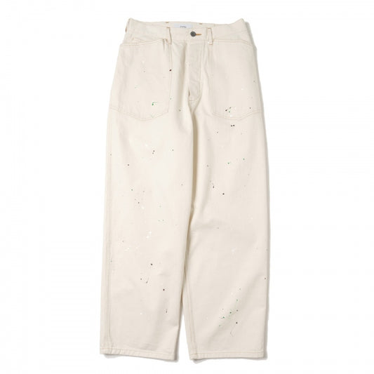 M-35 PAINTED PANTS 10oz ORGANIC COTTON DENIM