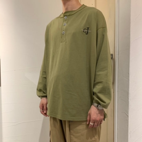 GJ刺繍 HENRY L/S