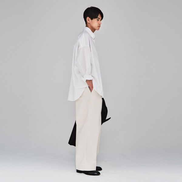 41 KHAKI WIDE ORGANIC COTTON DRILL