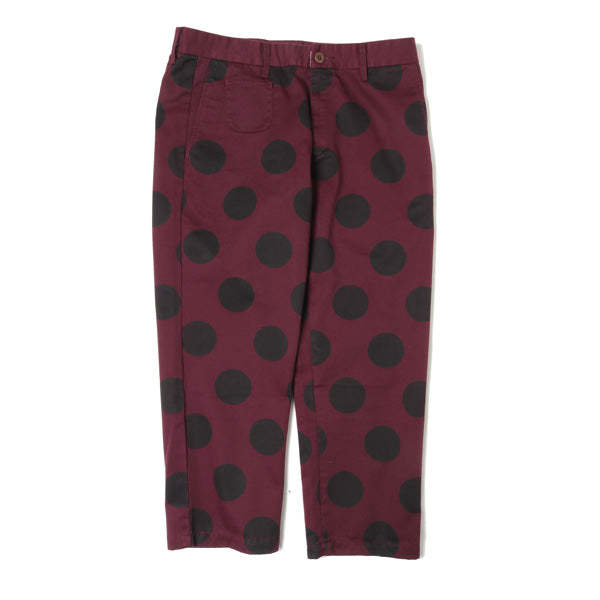 DOTS CROPPED PANTS