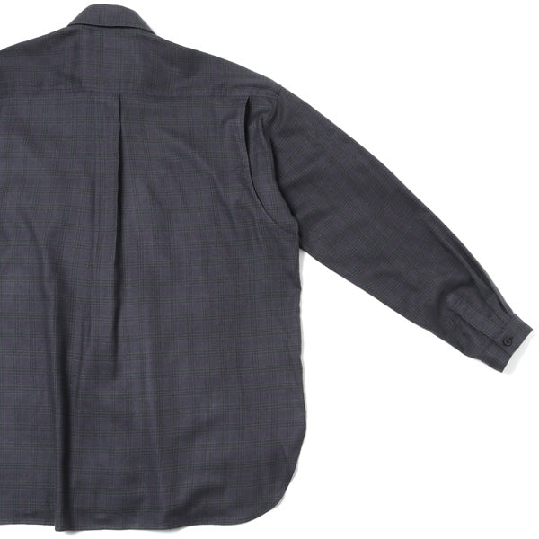 Flannel Check Utility Oversize Shirt
