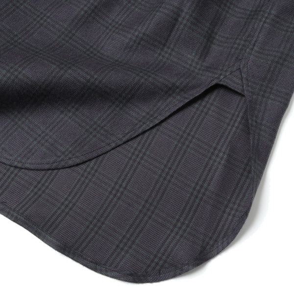 Flannel Check Utility Oversize Shirt