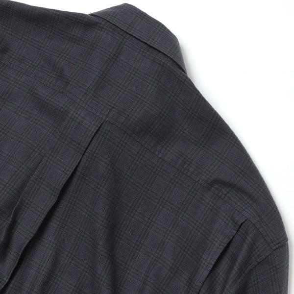 Flannel Check Utility Oversize Shirt