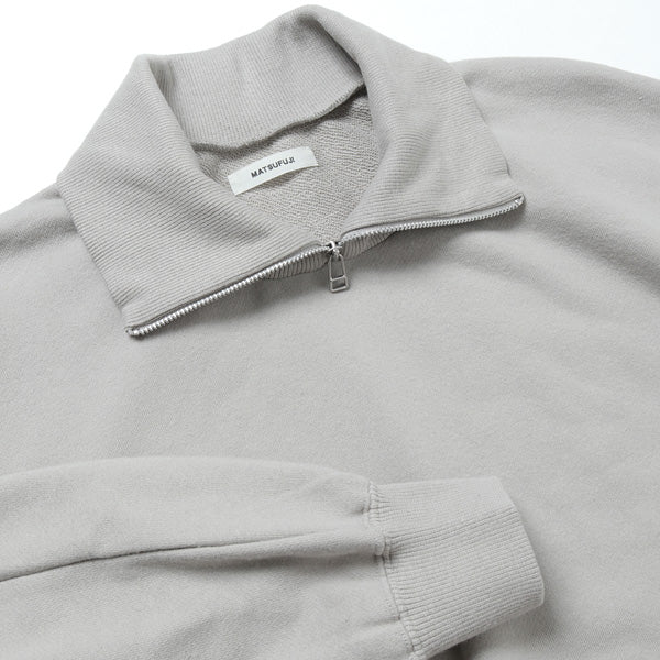 Ribbed Collar Sweat Shirt