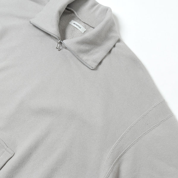 Ribbed Collar Sweat Shirt