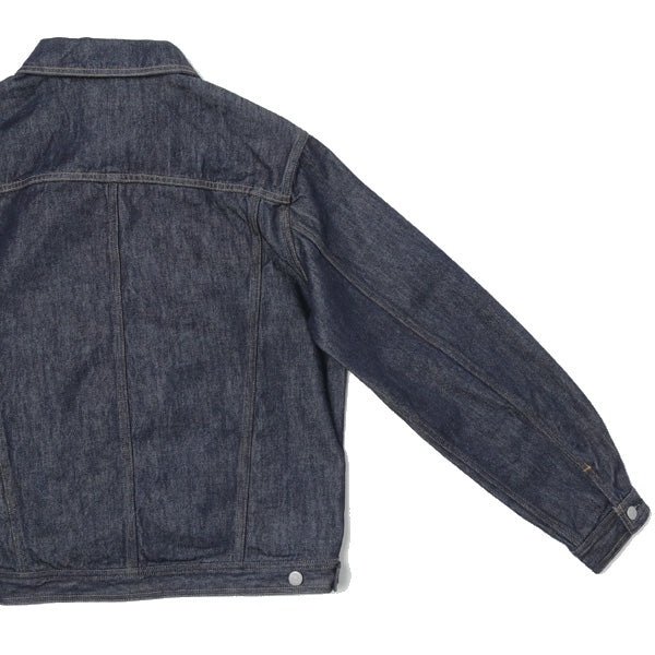 WASHED HARD TWIST DENIM BLOUZON