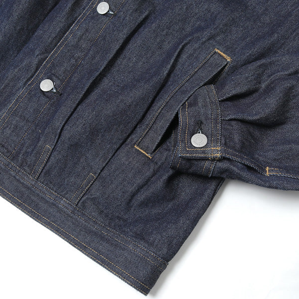 WASHED HARD TWIST DENIM BLOUZON