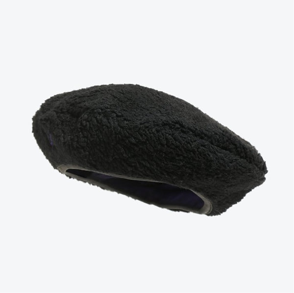 Beret - Faux Boa