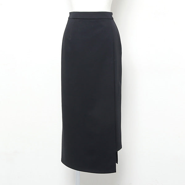 Compact Ponte Wrap Skirt (GL213-40035B) | Graphpaper / スカート  