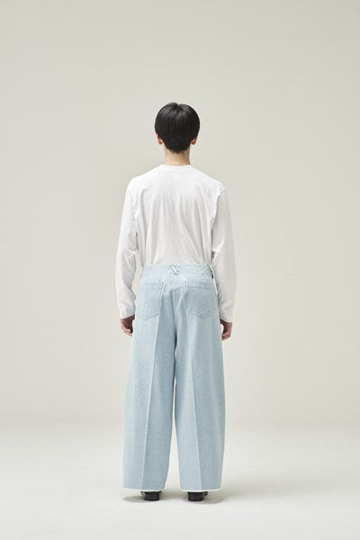 TUCK BAGGY - 11oz Bingo Denim Ice Wash -