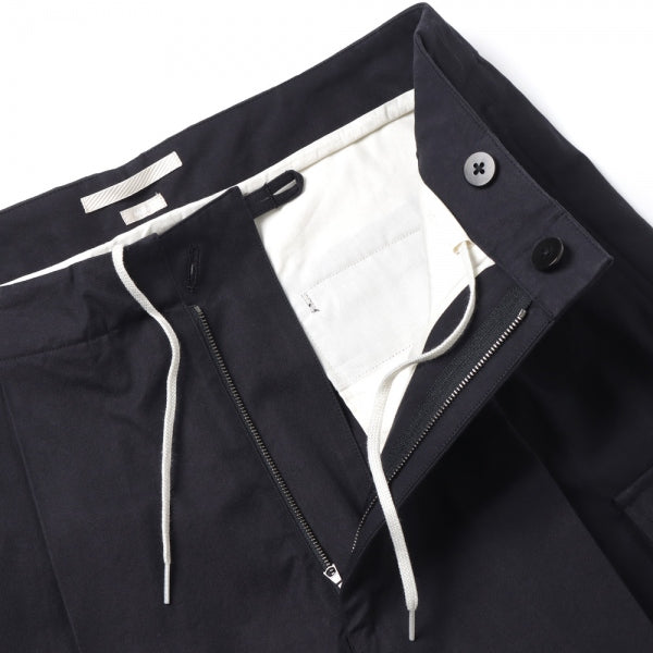 Washed Gabardine Super Wide 6P Slacks
