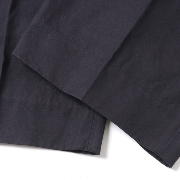 Washed Gabardine Super Wide 6P Slacks