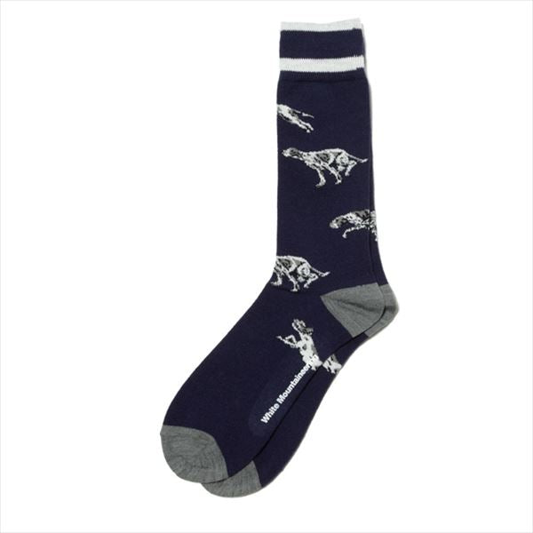 DOG PATTERN MIDDLE SOCKS