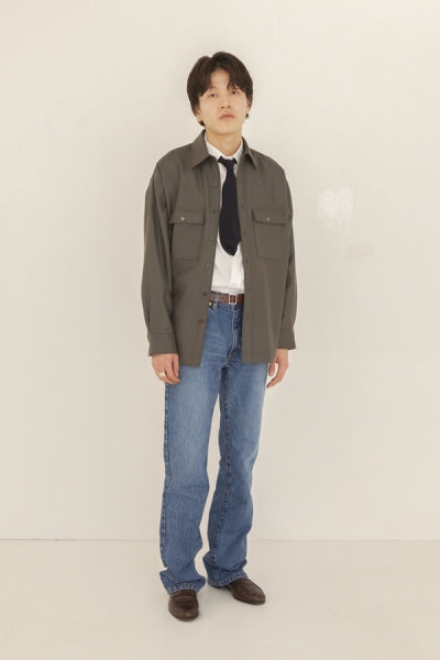 5P Flare Denim Pants