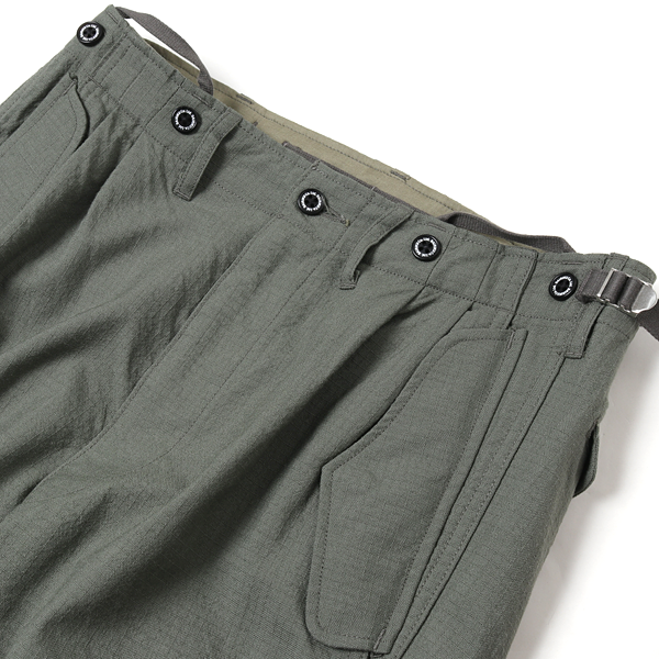 Washed Millitary Cargo Pants