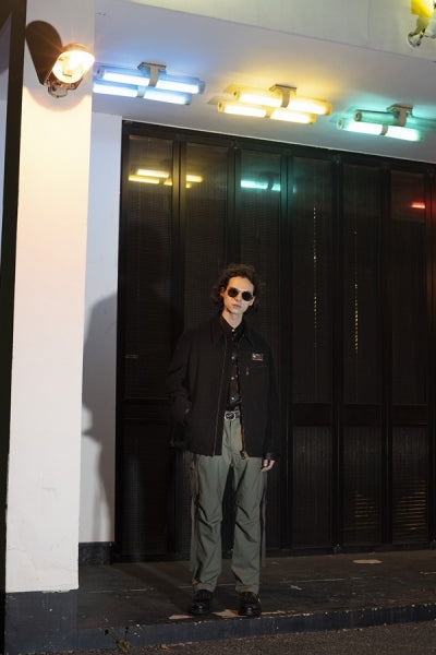 Washed Millitary Cargo Pants