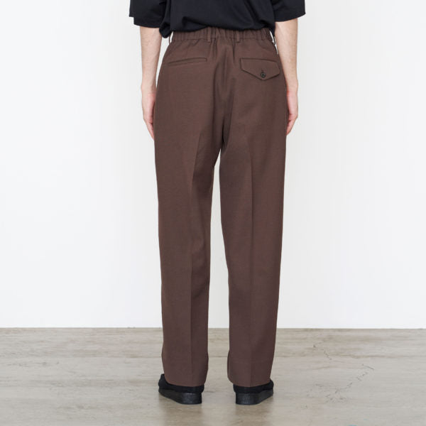FLAT FRONT TROUSERS ORGANIC WOOL SURVIVAL CLOTH