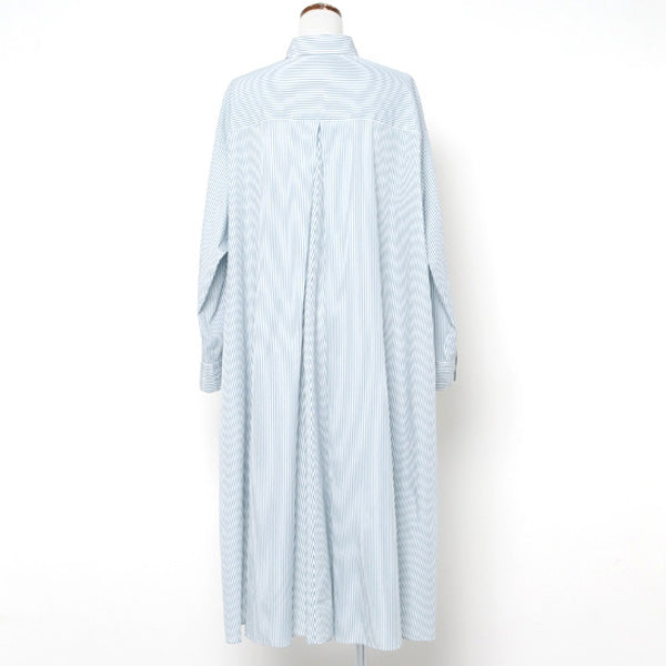 Broad Stripe Regular Oversized Shirt Dress