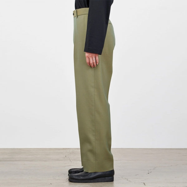 FLAT FRONT TROUSERS ORGANIC WOOL SURVIVAL CLOTH