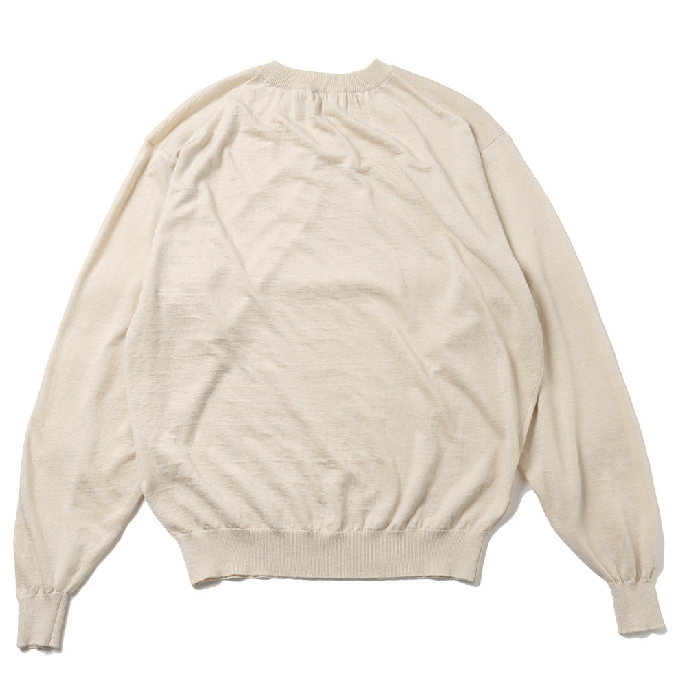 Whitelinen Crewneck