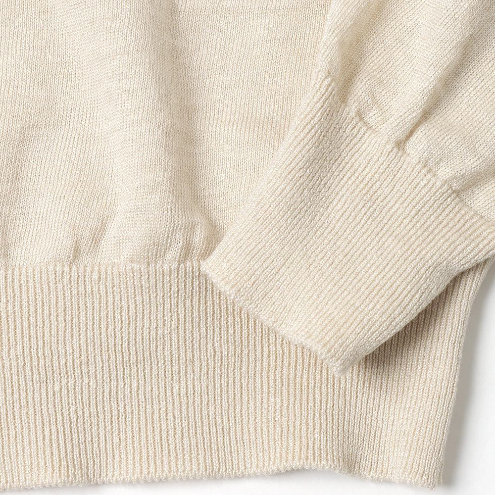 Whitelinen Crewneck