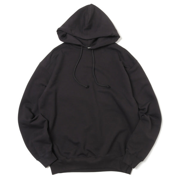 AURALEE SUPER SOFT HEAVY SWEAT P/O BLACK