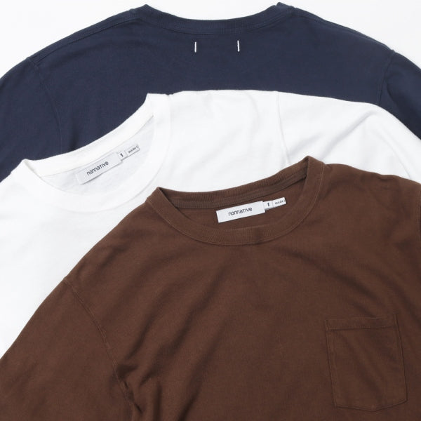 DWL L/S TEE COTTON HEAVYWEIGHT JERSEY OVERDYED VW