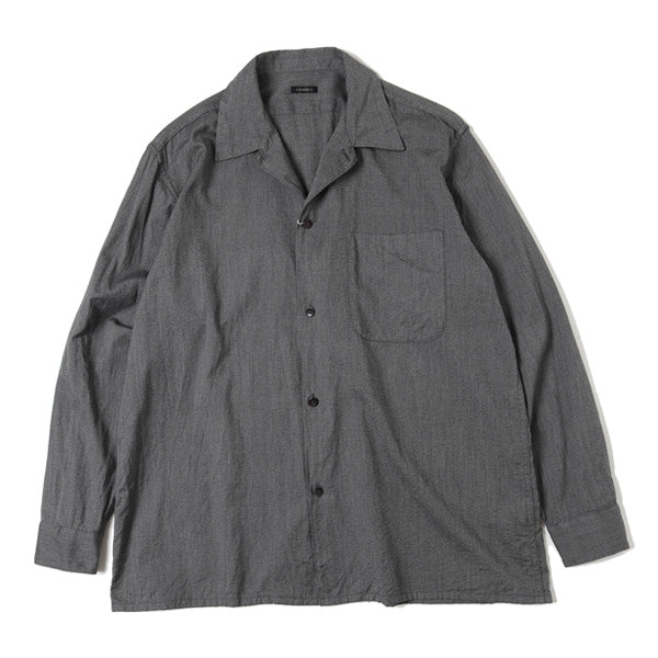 ヨリ杢オープンカラーシャツ (S03-02005) | COMOLI / シャツ (MEN 