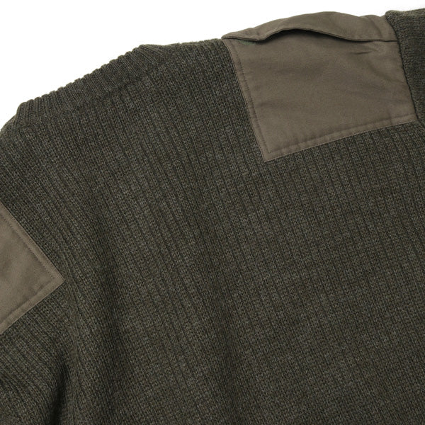 MILITARY KNIT PONCHO