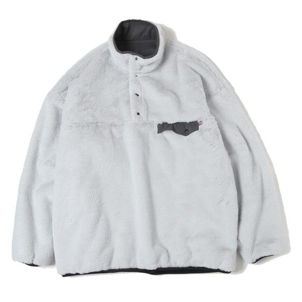 REVERSIBLE PULLOVER FLEECE JACKET