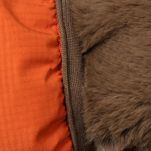 REVERSIBLE PULLOVER FLEECE JACKET