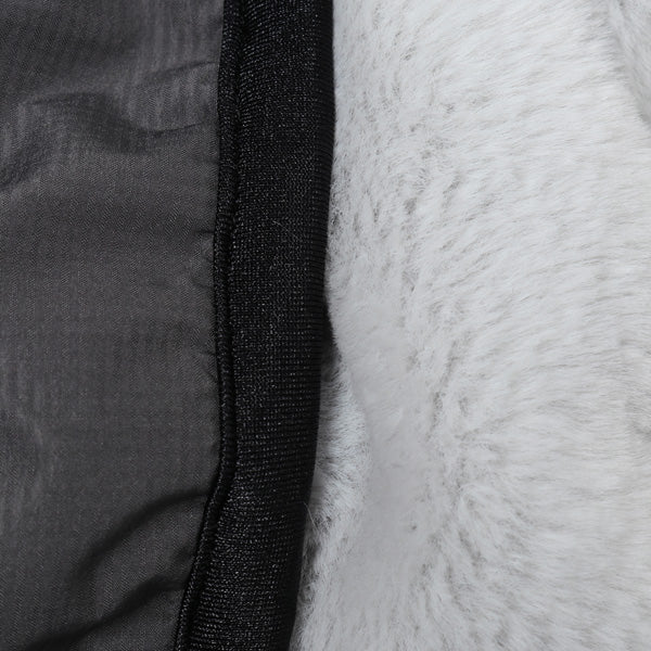 REVERSIBLE PULLOVER FLEECE JACKET