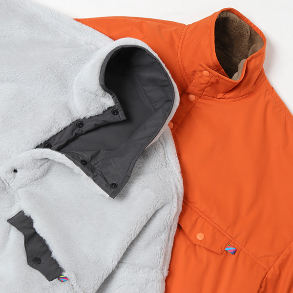 REVERSIBLE PULLOVER FLEECE JACKET