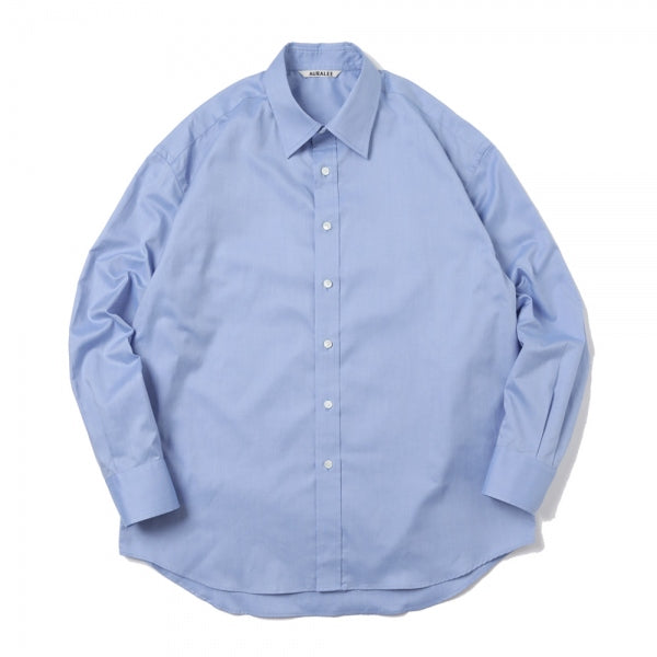 AURALEE FINX OX CHAMBRAY SHIRTS 4