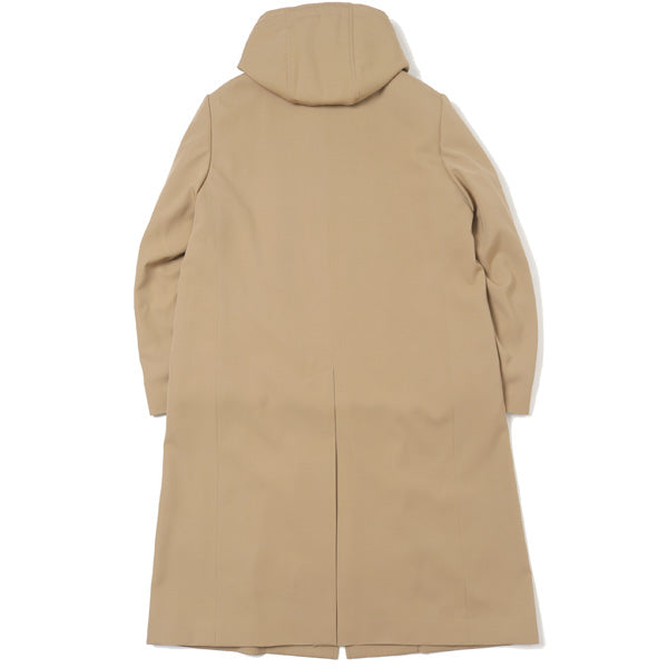 LIGHT WOOL MAX GABARDINE HOODED LINER COAT