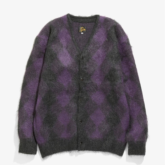 Mohair Cardigan - Diamond
