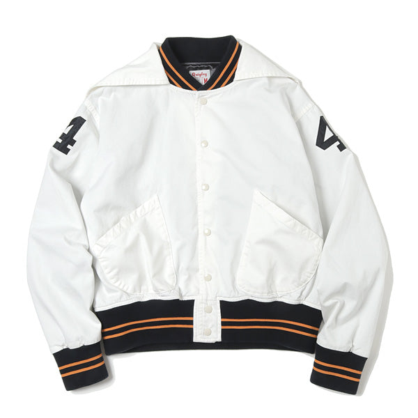 COTTON HOOD VARSITY JACKET (21A-QGY5004) | Quigley / ジャケット