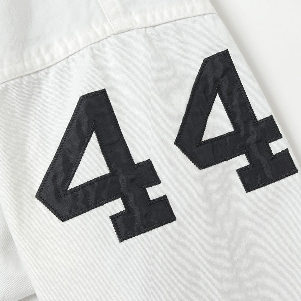 COTTON HOOD VARSITY JACKET