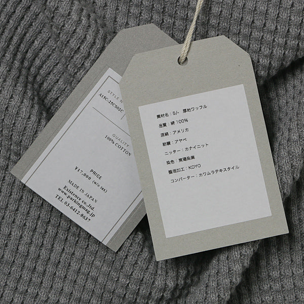 CREW NECK WAFFLE