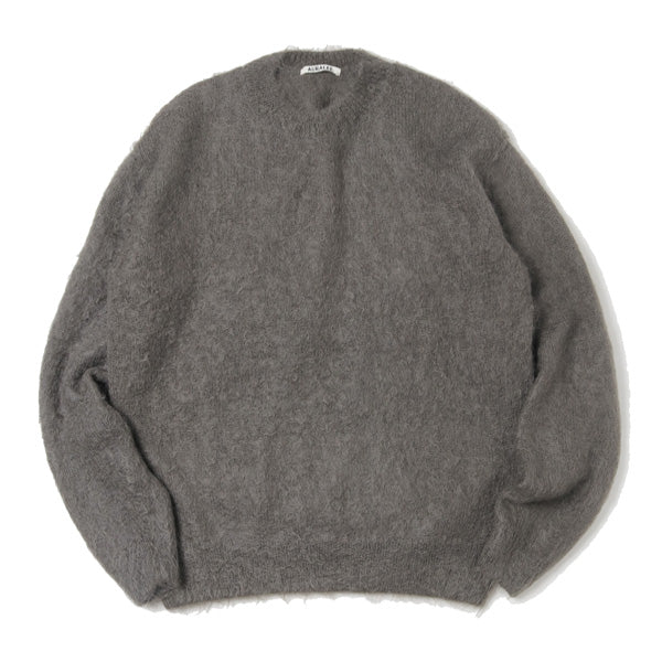BRUSHED SUPER KID MOHAIR KNIT P/O (A21AP01KM) | AURALEE / トップス 