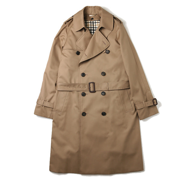 ultimate pima twill trench coat