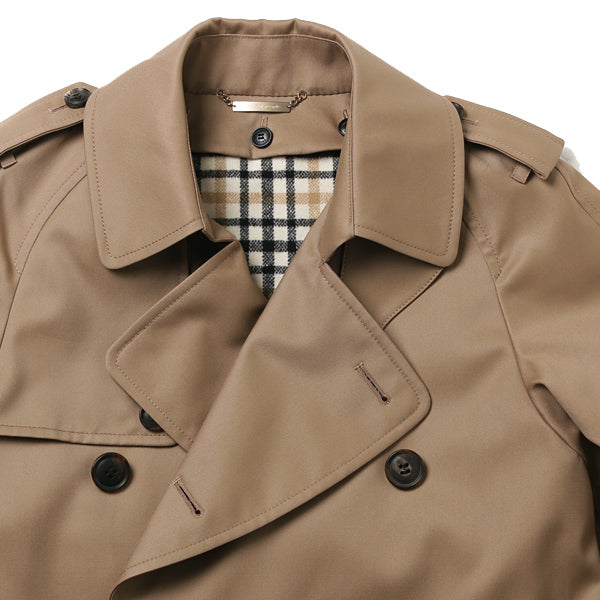 ultimate pima twill trench coat