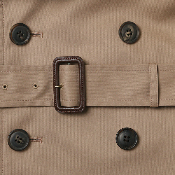 ultimate pima twill trench coat