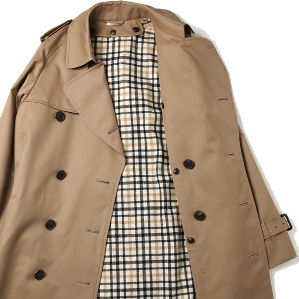 ultimate pima twill trench coat