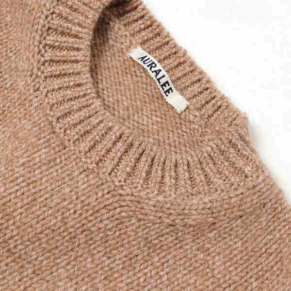 CAMEL WOOL MIX KNIT P/O