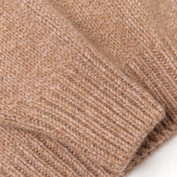 CAMEL WOOL MIX KNIT P/O
